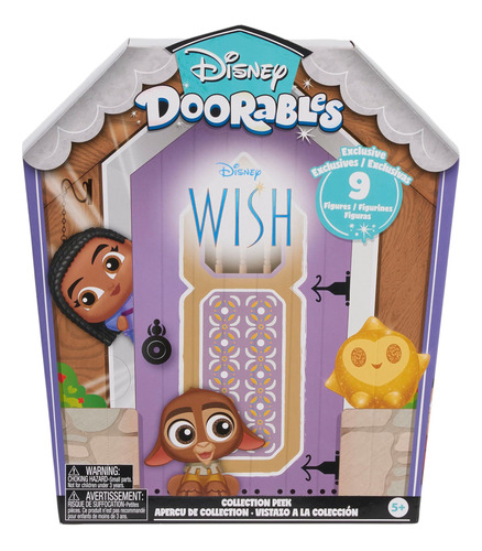 Just Play Disney Doorables New Wish Collector Peek, Collecti