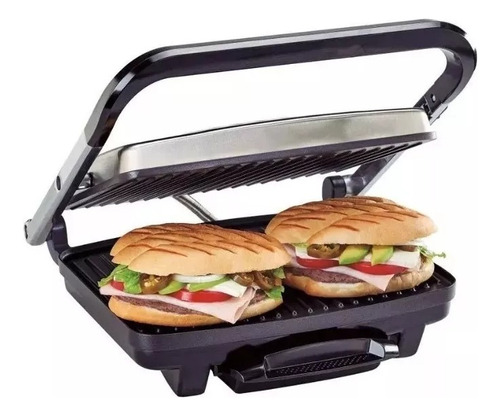 Sandwichera Panini Plancha Parrilla Antiaderente Express