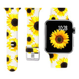 Malla P/apple Watch 44/45/49mm S9&ultra 2 8/7/6 Girasol S/m