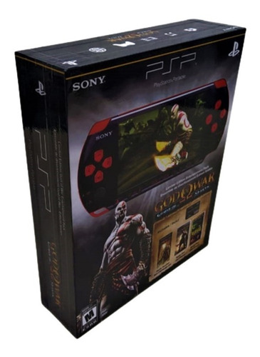 Caixa De Madeira Mdf Para Sony Psp God Of War 