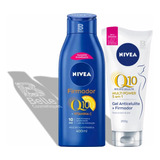 Nivea Firmador Pele Seca 400ml E Bye Bye Celulite Q10 200ml