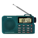 Rysamton Radio Am/fm, Grabadora De Radio Digital, Altavoz De