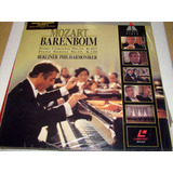 Daniel Barenboim Mozart Berliner Philharmoniker Laser Disc
