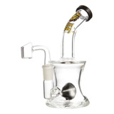 Oil Bong De Vidro Percolator Shower King Bong Dab Bong Óleo