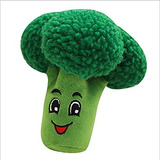 Peluche Para Perro Mediano Y Grande Brocoli Verde Animado