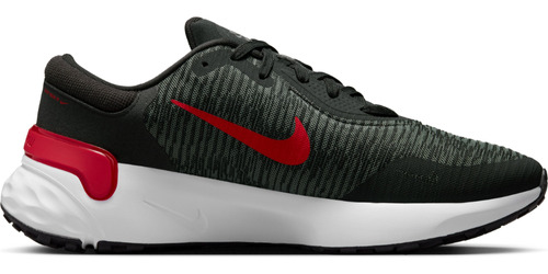 Tenis Nike Renew Run 4-negro/rojo
