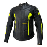 Chaqueta De Protecciones Removibles Cuerotex Moto