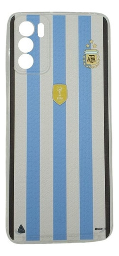 Funda Con Diseño Sublimado Seleccion Argentina Para Motorola