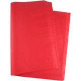 Papel Seda Barrilete Colores 50 X 70 Cm X 50 Unidades Rojo