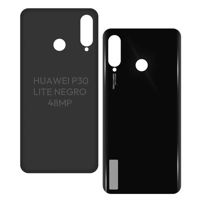 Tapa Trasera Para Huawei P30 Lite Mar-lx3a Mar-lx2 Mar-lx1a 48mp Tapa De Repuesto Para Celular Igad Negro Lisa 48mp