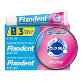 Fixodent Crema Adhesiva Original Completa Para Dentaduras, .