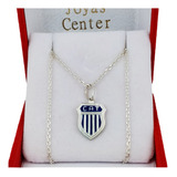 Conjunto Plata 925 Escudo Talleres De Cordoba Cadena Forcet