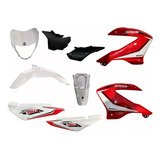 Kit De Plasticos Completo Motomel Skua 150 V6 Rojo Original