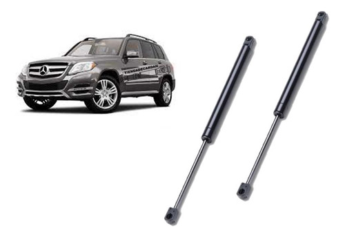 Kit X2 Amortiguadores Porton Trasero Mercedes Benz Glk 300 0 Foto 2