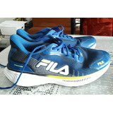 Zapatillas Fila Atmosphere Azul Y Amarillo Originales 45