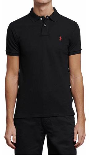 Playera Tipo Polo Clásica De Algodón