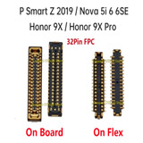 Conector Fpc De Display Huawei Y9 Prime 2019 