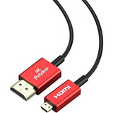 Micro Hdmi Largo 4k A Hdmi 9.8ft3m Ultra Alta Velocidad