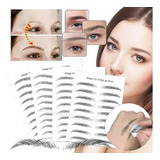 Plancha Tatuaje De Cejas Tattoo 10 Pares Waterproof Eyebrow