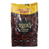 Carvão De Coco Para Essência Narguile Vgod Power 1kg Premium