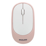 Mouse Inalámbrico Philco Pro Spk7314 Rosado