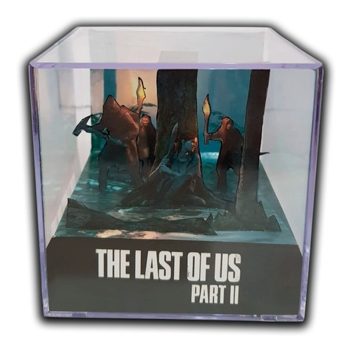 Cubo Diorama 3d The Last Of Us Part Ii