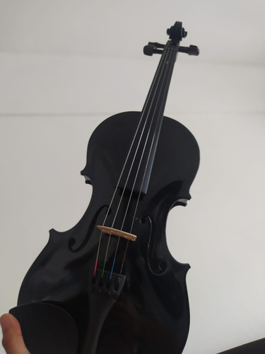 Violin Color Negro Greko Mv1410bk 4/4 Usado (poco Uso)