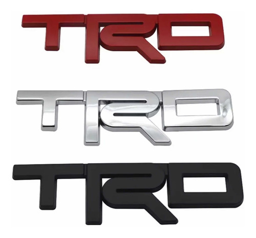 Emblema Logo Metal Trd Toyotas 4runners Fortuner Tacoma Otr Foto 2