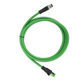 Cable De Conexión M12, Conector Rj45, Cable Blindado Etherne