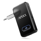 Apekx Adaptador Bluetooth Para Automovil, Receptor De Audio 