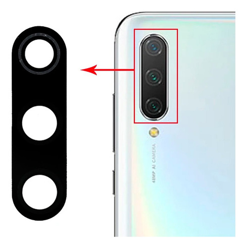 Lente Visor Vidrio De Camara Repuesto Para Xiaomi Realme