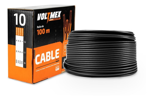Cable Eléctrico Calibre 10 Con 100 Metros