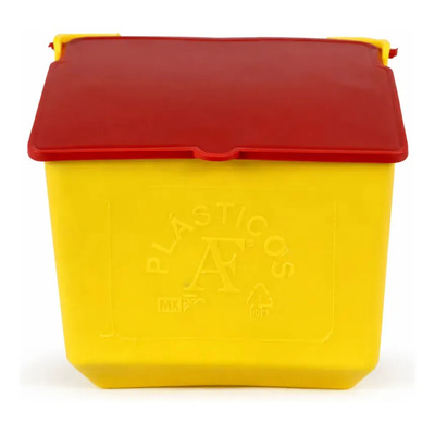 10 Comederos Cuadrados Amarillo Tapa Roja 300g Gallos | MercadoLibre
