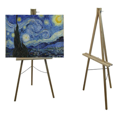 Caballete Tripié Madera Artesanal Retrato Y Arte 1.5 M Expos