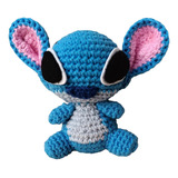 Stitch Llavero Amigurumi Tejido A Crochet 