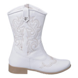 Bota Botina Jequinha Country Feminina Infantil Rodeio Moda