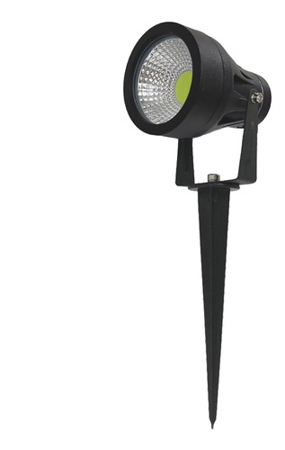 Luz Led Estaca Verde Jardin Aluminio Farol Exterior 9w Ip65 