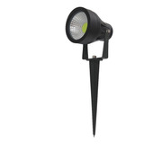 Luz Led Estaca Verde Jardin Aluminio Farol Exterior 9w Ip65 