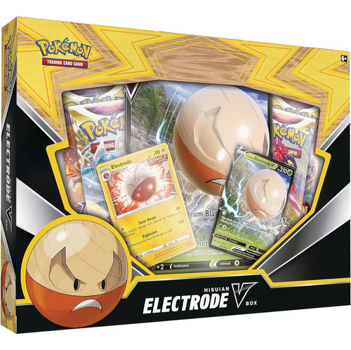 Cartas Pokemon Tcg Hisuian Electrode V Box Nuevo Genuino Ya