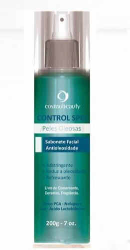 Cosmobeauty Control Spec Sabonete Facial Antioleosidade 200g