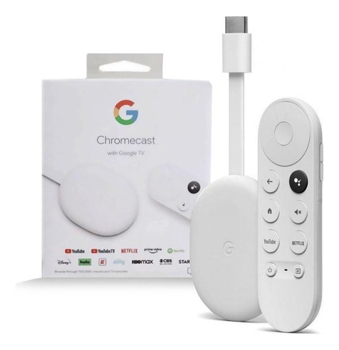 Google Chromecast With Google Tv Ga01919-us 4.ª Generación D