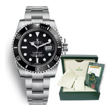 Relogio Rolex Submariner Date Base Eta Com Caixa Rolex