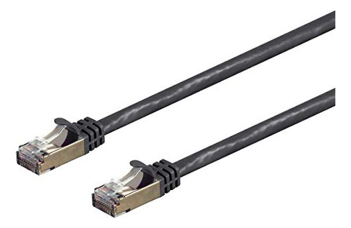 Cable Ethernet Cat7 - 10 Pies - Blanco | 26awg, Blindado -