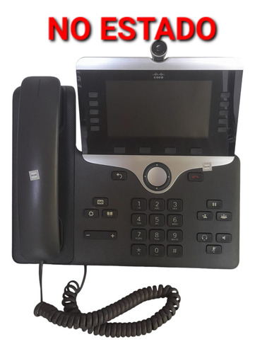 Telefone Cisco Ip Lines 5 Linhas Cp 8845 S/ Fonte - Usado