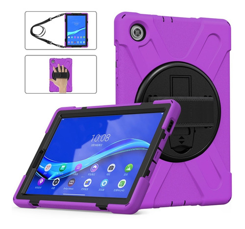 Funda Antigolpe Para Tablet Lenovo M10 Plus Rugged