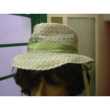 Sombrero Para Sol De Fibra Para Niña - Boina Gorra