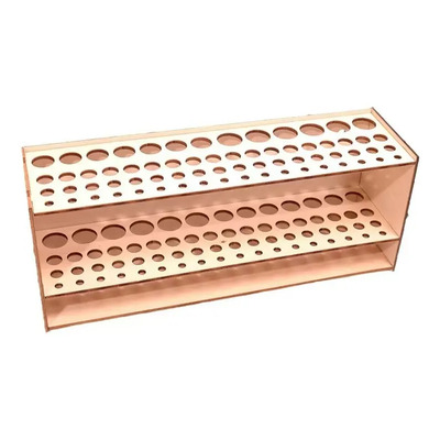 67 Huecos Porta Pinceles - Madera Pared/mesa Pintura