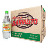 Vinagre Barrilito Caña Blanco Caja Con 12 Botellas De 750 Ml