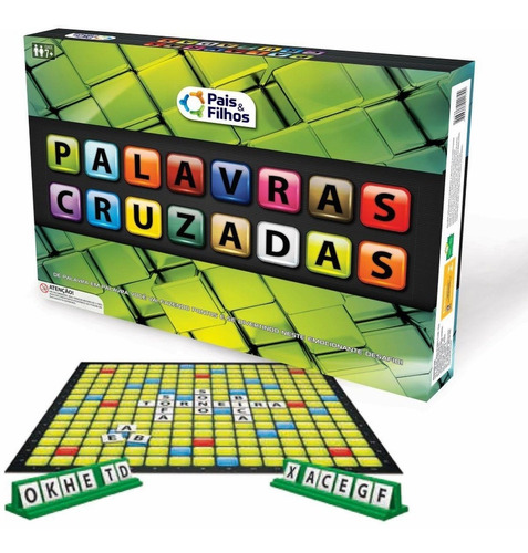 Jogo Palavras Cruzadas - Pais E Filhos