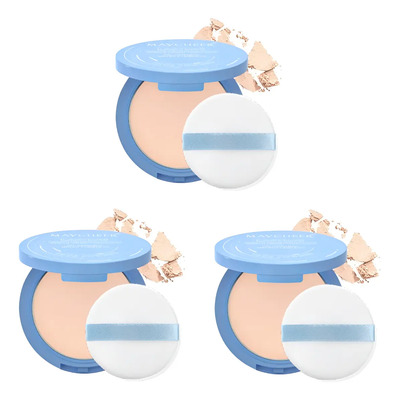 X3 Maycheer Base De Maquillaje Polvo Compactofijador Matte